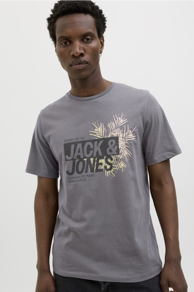 JJJAXON TEE SS CREW NECK 12269390 CASTLEROCK
